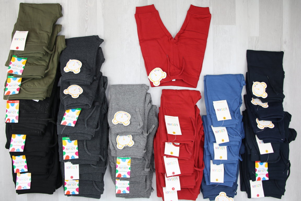 €4,55 al pezzo LOSAN stock abbigliamento bambini 192 pezzi - A/I - RIF. 6294
