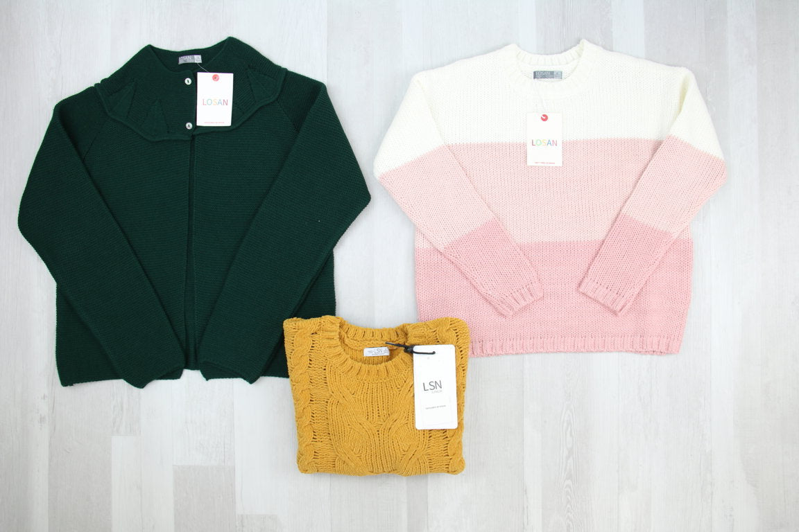 €4,55 al pezzo LOSAN stock abbigliamento bambini 192 pezzi - A/I - RIF. 6294
