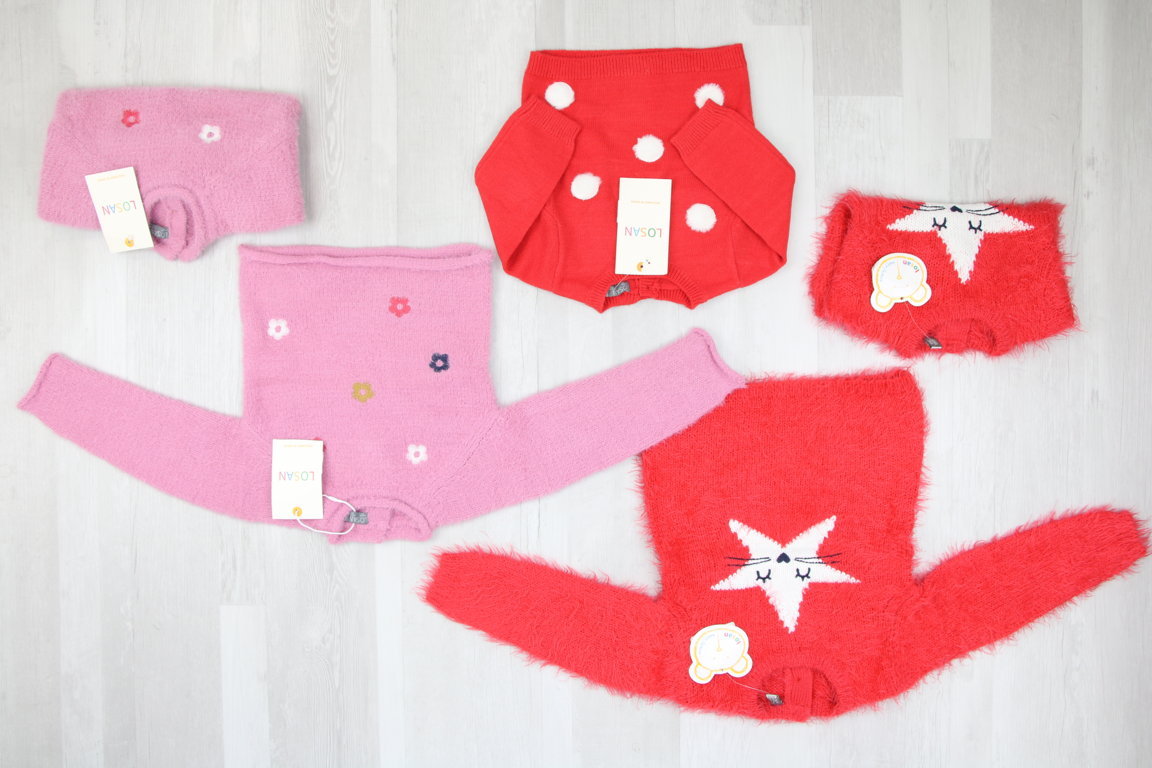 €4,55 al pezzo LOSAN stock abbigliamento bambini 192 pezzi - A/I - RIF. 6294