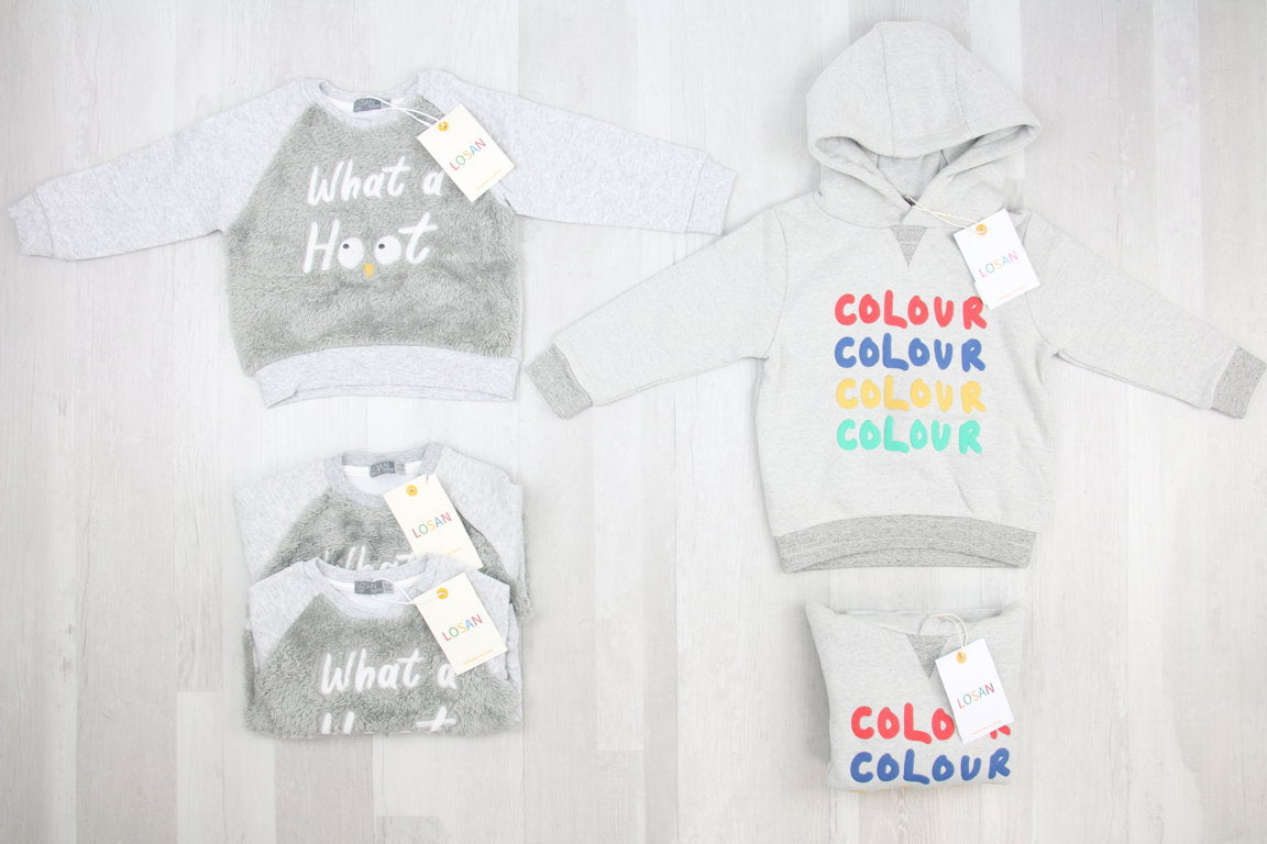 €4,55 al pezzo LOSAN stock abbigliamento bambini 192 pezzi - A/I - RIF. 6294