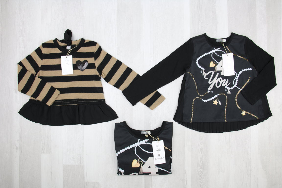 €5,50 al pezzo CANADA stock abbigliamento bambini 55 pezzi - A/I - RIF. 6267