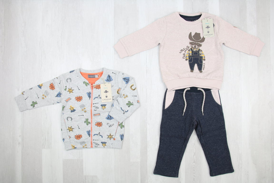 €5,50 al pezzo CANADA stock abbigliamento bambini 55 pezzi - A/I - RIF. 6267