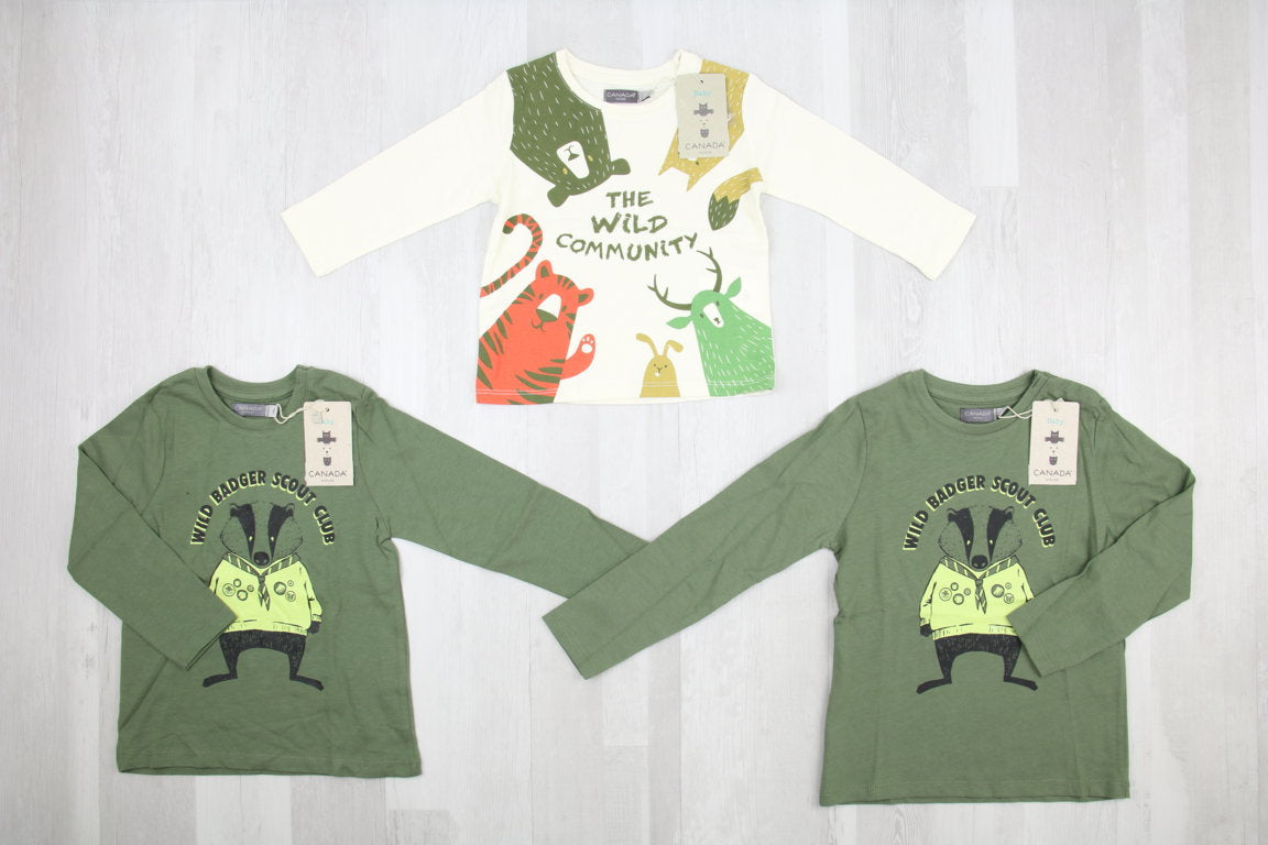 €5,50 al pezzo CANADA stock abbigliamento bambini 55 pezzi - A/I - RIF. 6267
