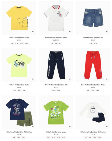 All Ingrosso Acquisto Stock Abbigliamento Bambini Abbigliamento