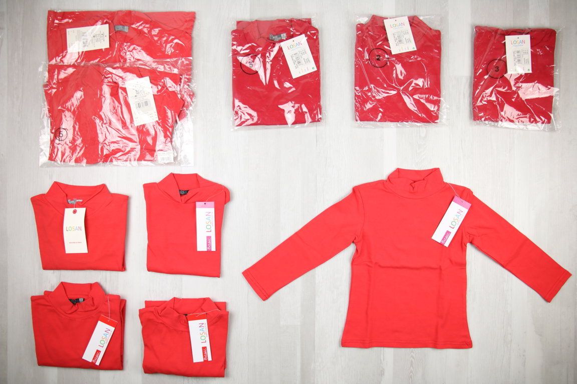 €4,59 al pezzo LOSAN stock abbigliamento bambina 401 pezzi - A/I - RIF. 6083AF