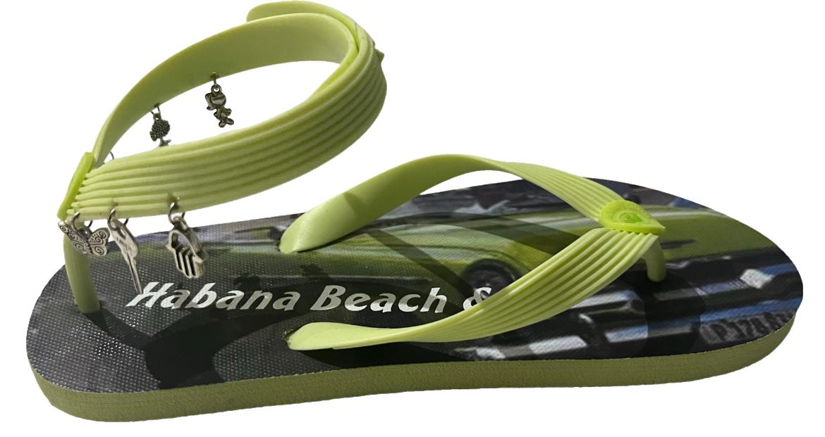 5,00 € la pièce HABANA BEACH & CO Stock de sandales tongs femme 1100 paires - SS - REF. TV6120