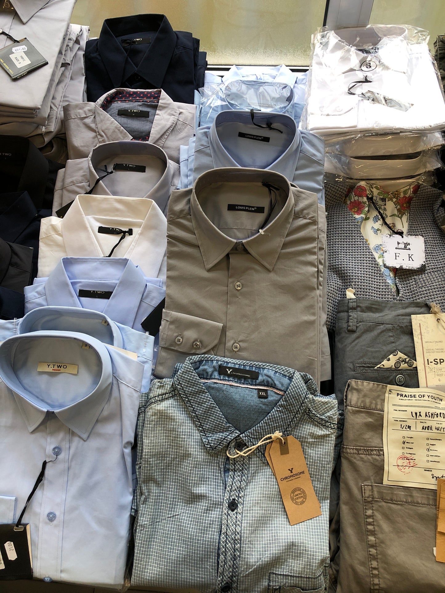 €2,71 al pezzo PRONTO MODA MADE IN ITALY stock abbigliamento e accessori uomo/donna 1333 pezzi - A/I - P/E - RIF. 6146P1