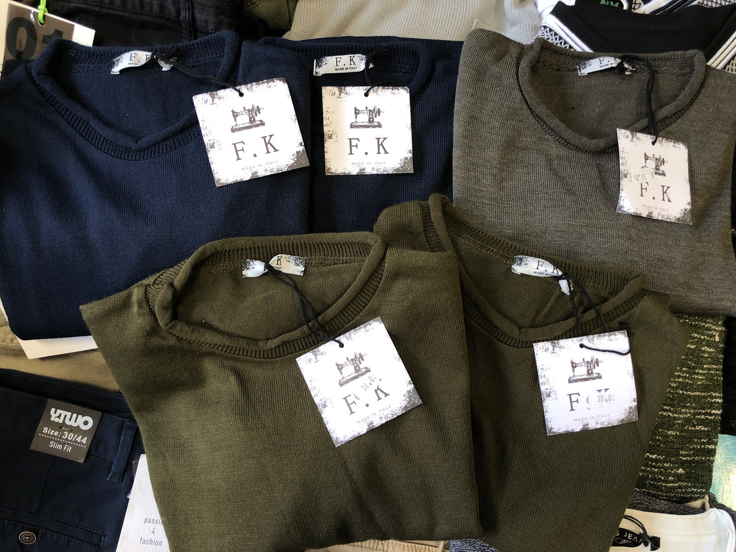 €2,71 al pezzo PRONTO MODA MADE IN ITALY stock abbigliamento e accessori uomo/donna 1333 pezzi - A/I - P/E - RIF. 6146P1
