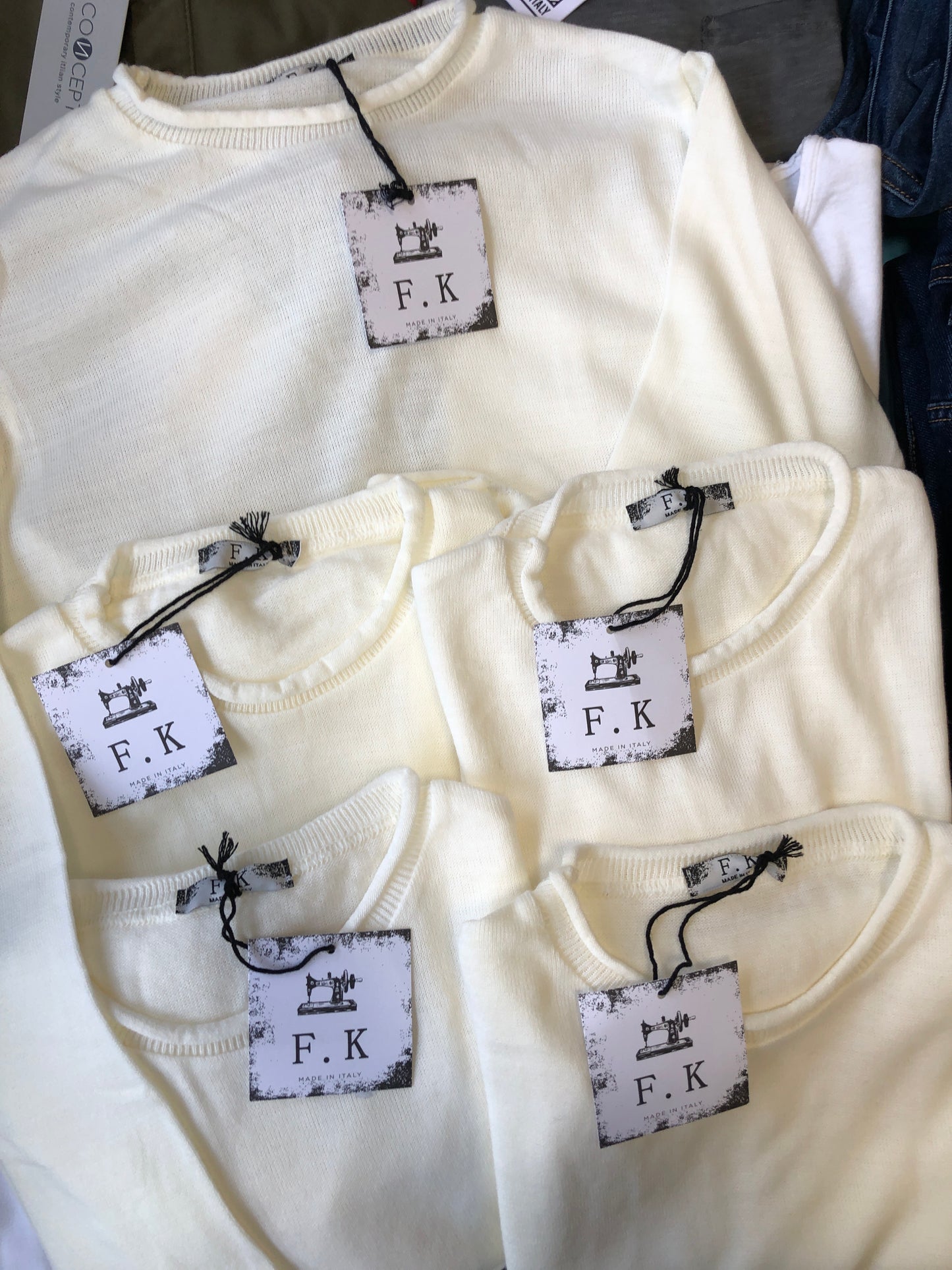 €2,71 al pezzo PRONTO MODA MADE IN ITALY stock abbigliamento e accessori uomo/donna 1333 pezzi - A/I - P/E - RIF. 6146P1