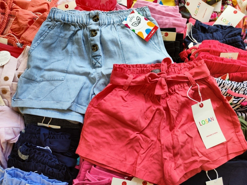 SCONTATO -18% €4,50 al pezzo LOSAN stock abbigliamento bambina 511 pezzi - P/E - RIF. 6005AF