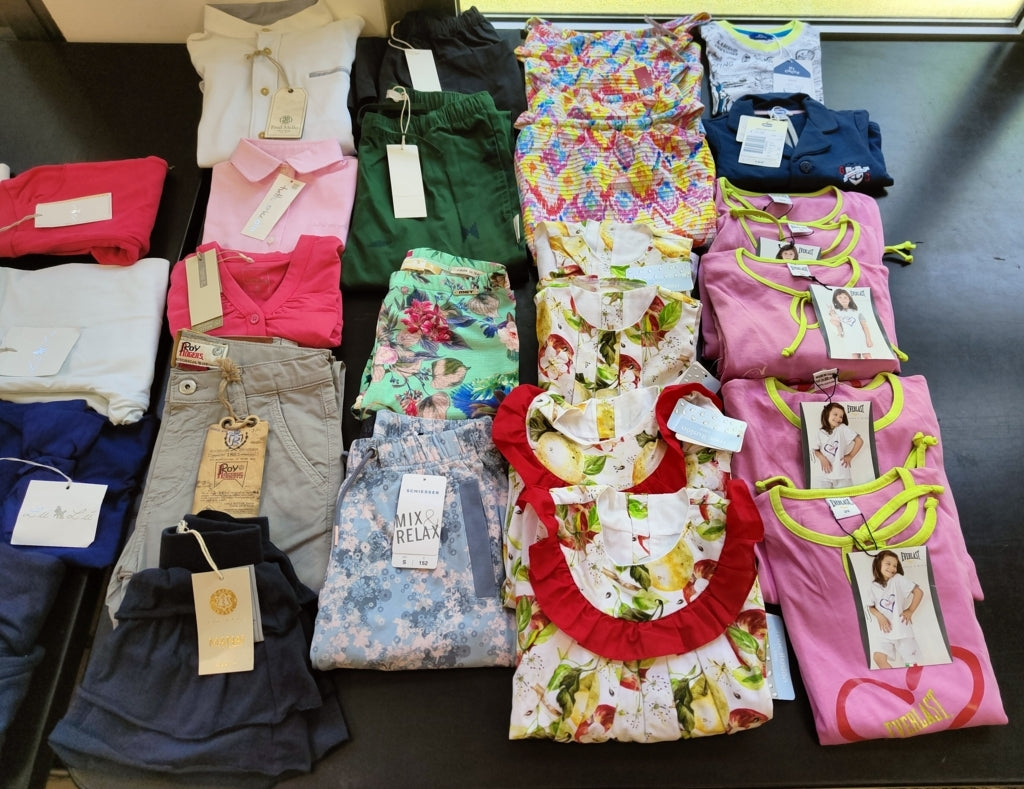 DISCOUNTED - 20% €4.80 per piece GAUDÌ, AYGEY, LULY-OH, BOY LONDON, etc. clothing stock <tc>Kids</tc>  137 pieces - <tc>S/S</tc>  - REF. 6016