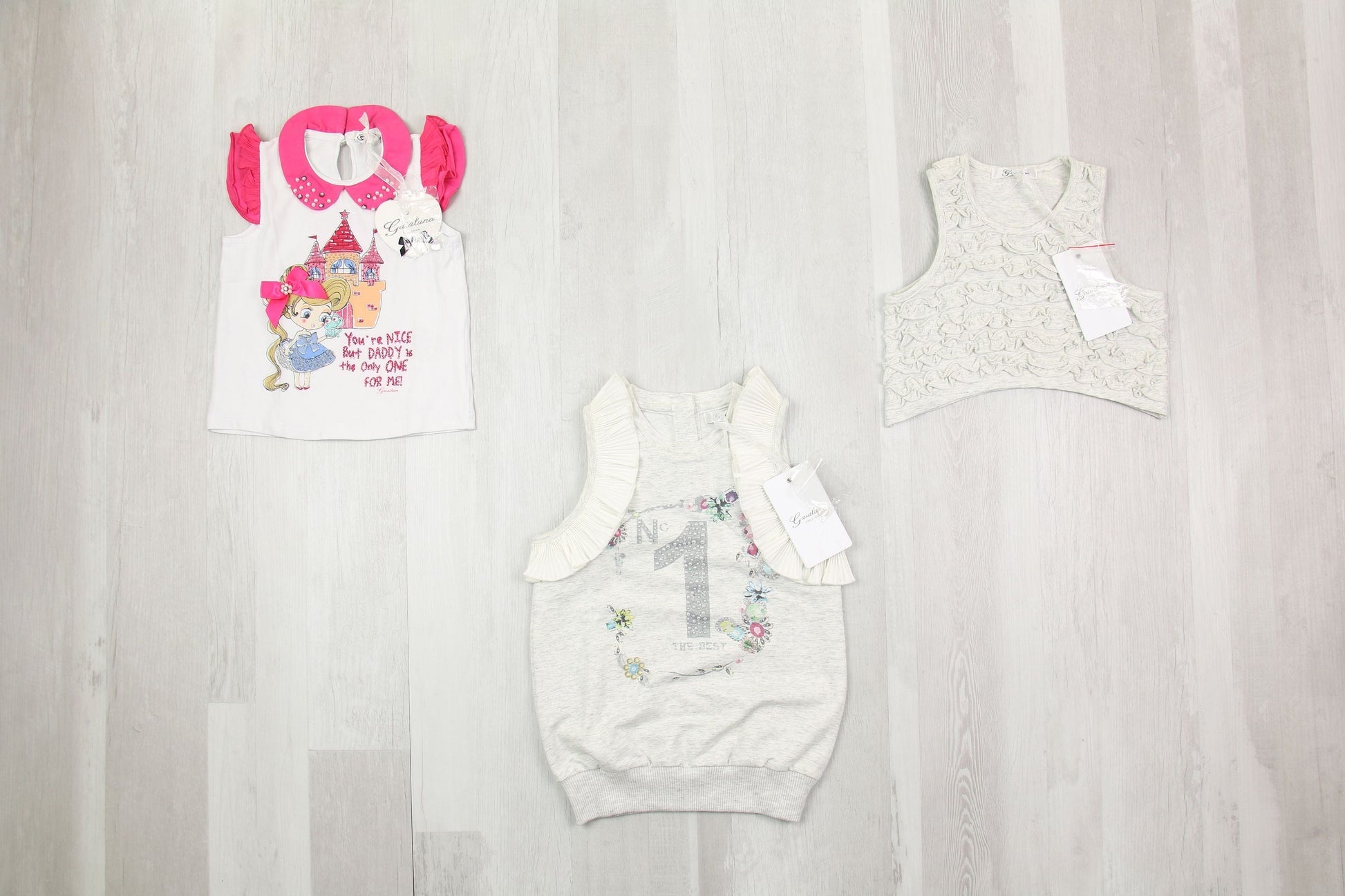stock abbigliamento bambina - €6,50 al pezzo GAIALUNA 64 pezzi da bambina P/E - RIF. 5937