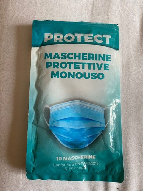 stock mascherine chirurgiche - €0,02 al pezzo PROTECT stock mascherine chirurgiche protettive monouso 700.000 pezzi - RIF. TV3942