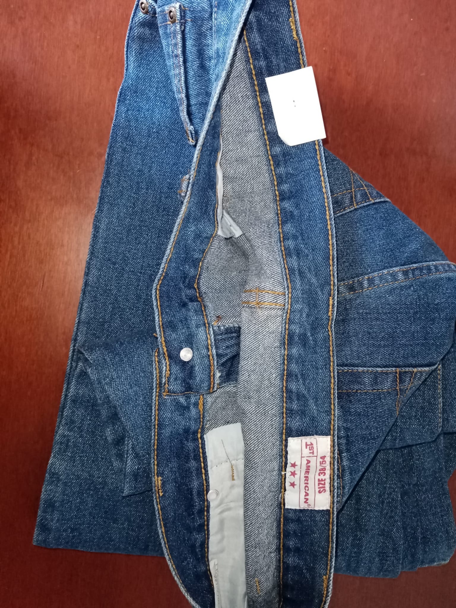 stock jeans da uomo - €3,00 al pezzo 1ST AMERICAN 2400 pezzi stock jeans uomo - RIF. TV3956